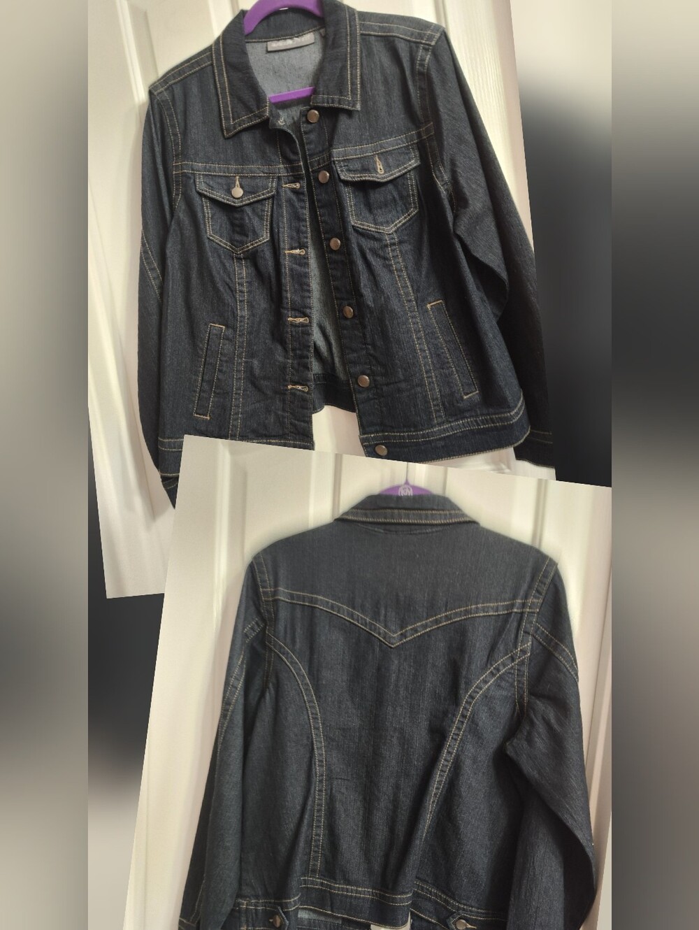 AvenueDenim Women's  Plus-size 14/16 Denim Jean Jacket
